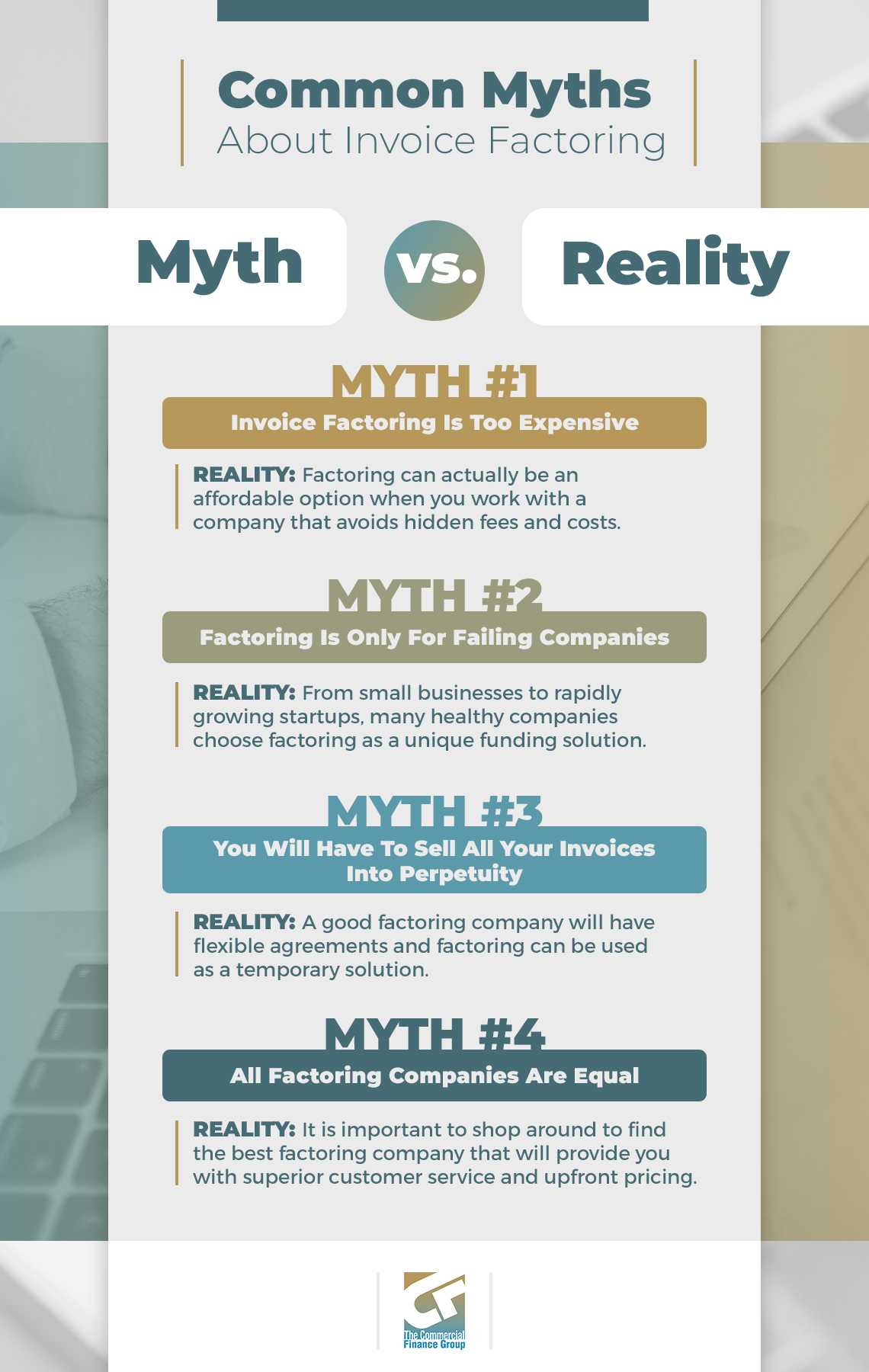 Invoice Factoring Myths vs Reality