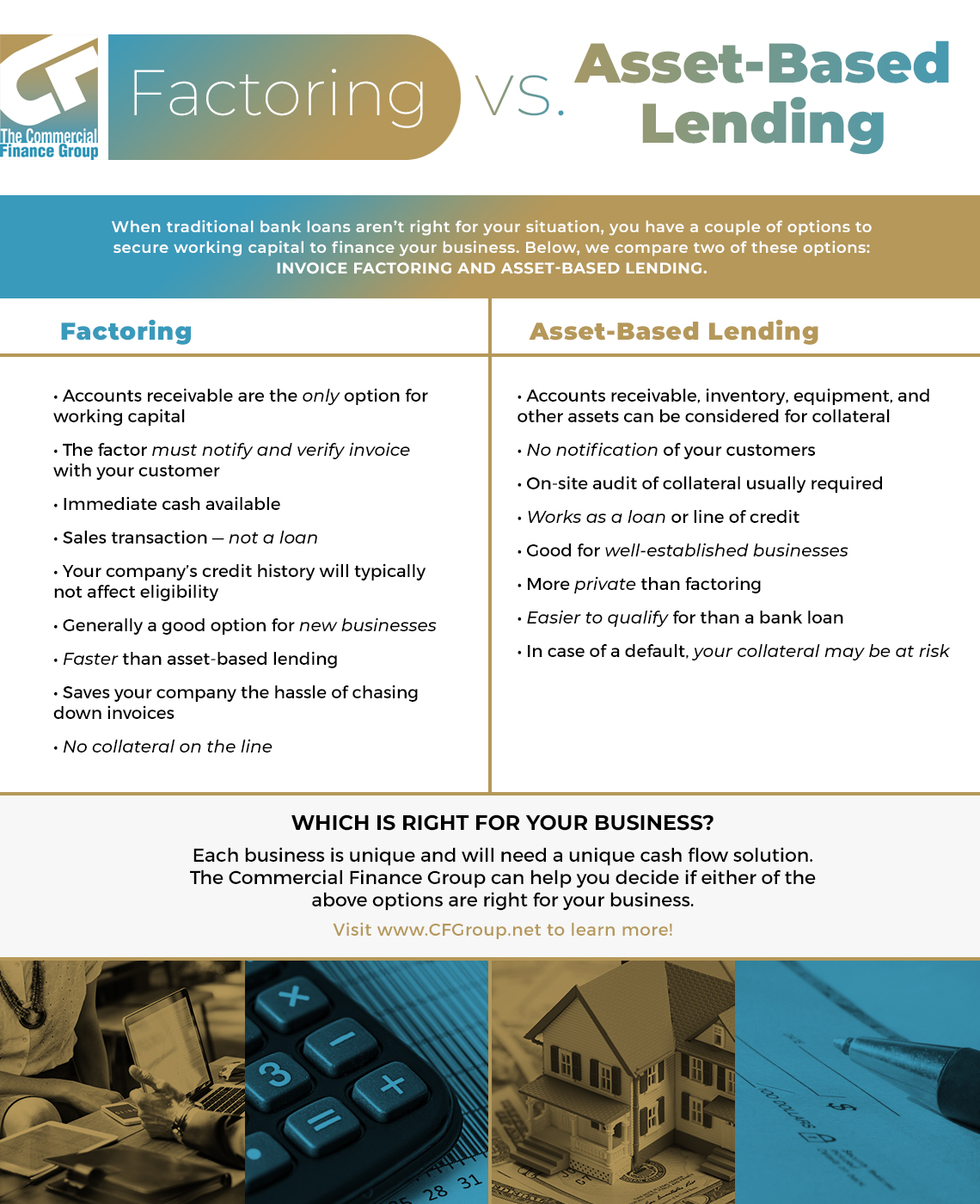 Factoring vs Asset Based Lending