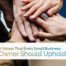 7 Values That Every Small Business Owner Should Uphold